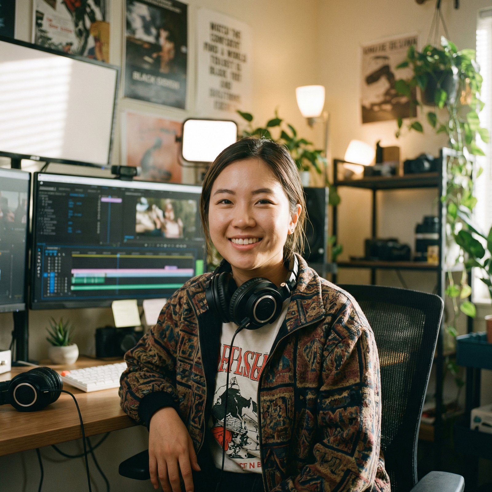 网红主播剪辑师赵小曼